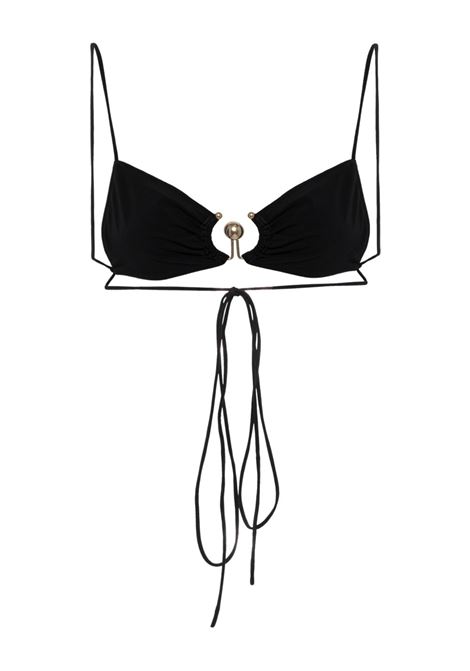 Tob bikini a triangolo Orbit in nero Christopher Esber - donna CHRISTOPHER ESBER | 25027206BLK